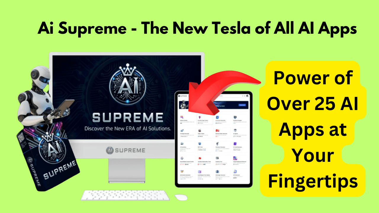 AI Supreme Review: The World’s Most Powerful AI Business Apps in One Dashboard!2024