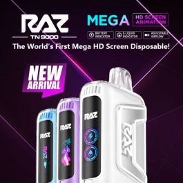 Raz TN9000 Zero Nic - 9000 Puffs Disposable Vape (5pk)