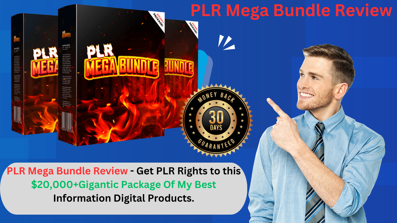 PLR Mega Bundle Review - Get PLR Rights to this $20,000+Gigan