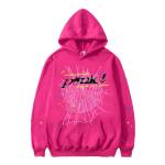 pink spider hoodie