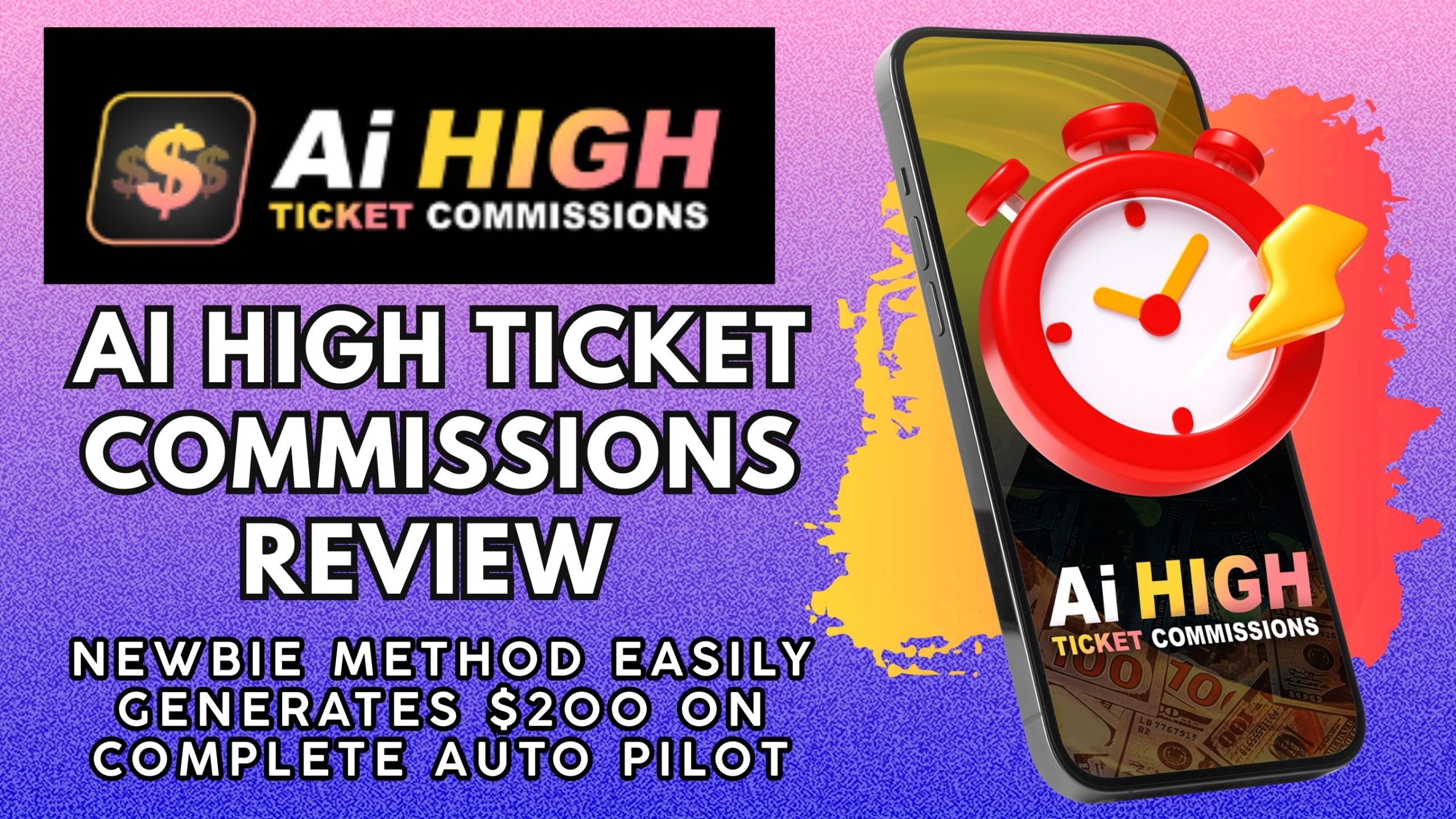 Ai High Ticket Commissions Review - Get Paid $247/DAY - Copy &