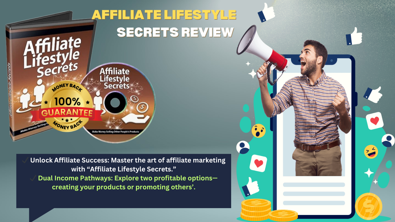 Affiliate Lifestyle Secrets Review - Finally, Discover & Swipe The