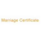 Marriage Certificate Certificate