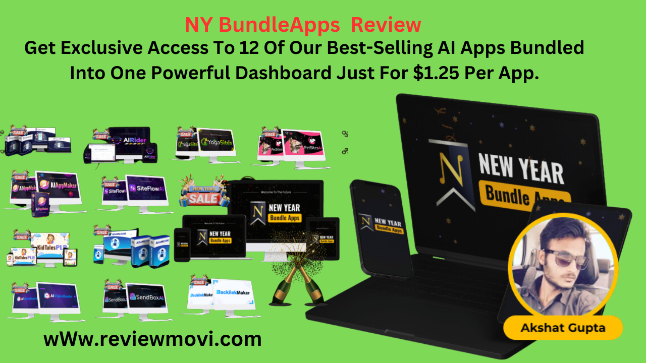 NY BundleApps Review: The Biggest 12 AI APP Bundle Into One Powerful Dashboard!2025