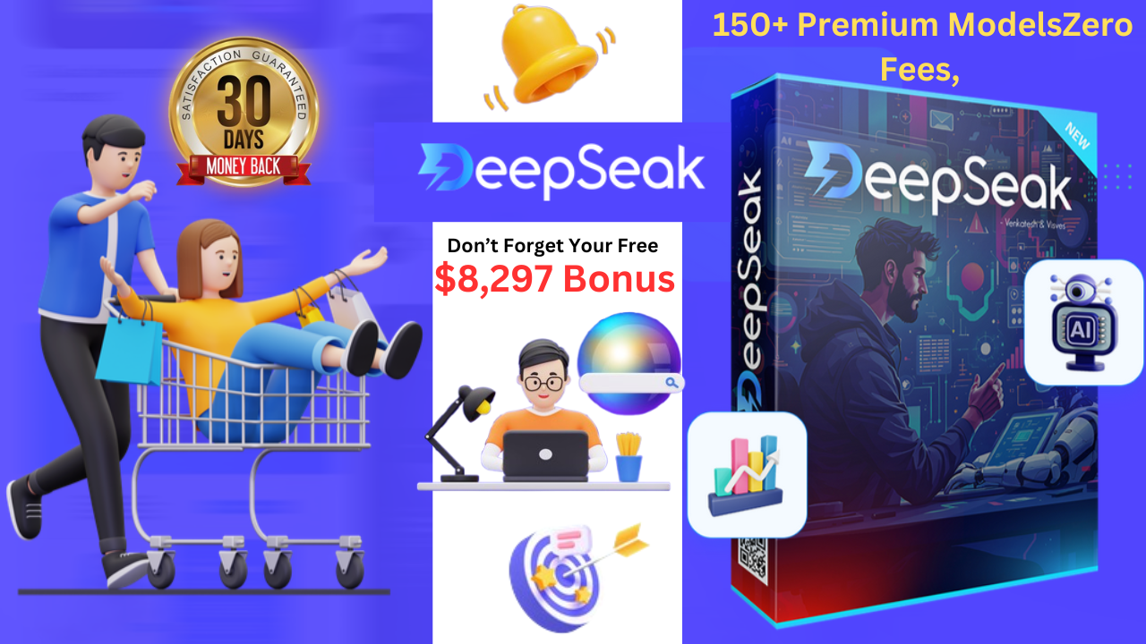 DeepSeak Review - 150+ Premium Models, Zero Fees,For The