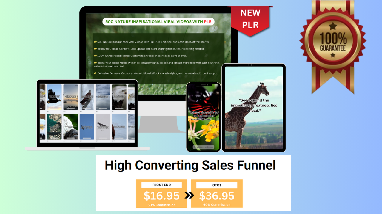 Nature Inspirational ViralVideos Review - 500 Nature Shorts Videos