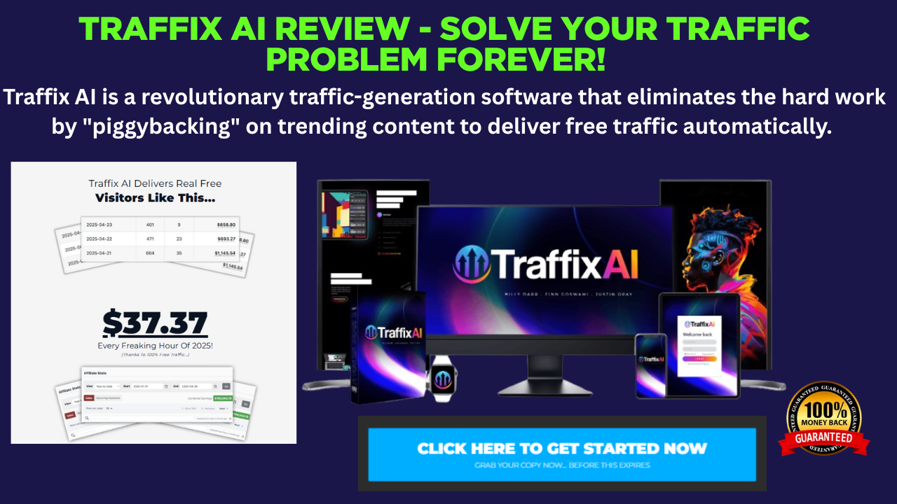Traffix AI Review - Solve Your Traffic Problem Forever!