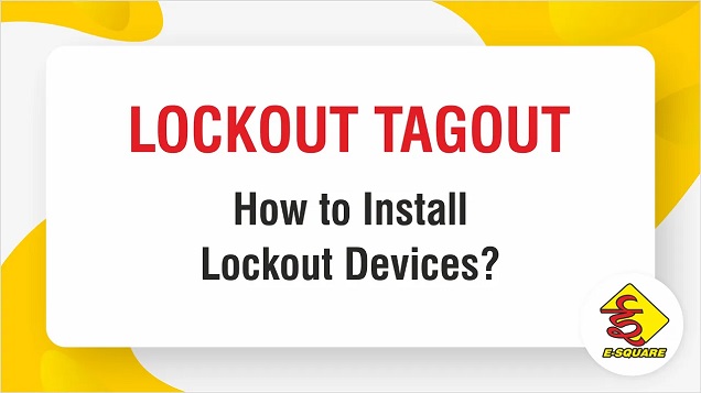 How to install Lockout Tagout Devices - LOTO Awareness Video