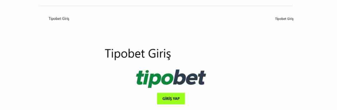 tipobet giriş