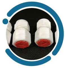 PTFE tube compression fittings | Ptfe Female Adapter/ Connector