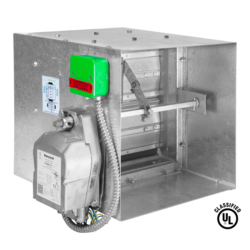 Motorized Smoke Fire Dampers | Fire Dampers | Tecnalco |UAE