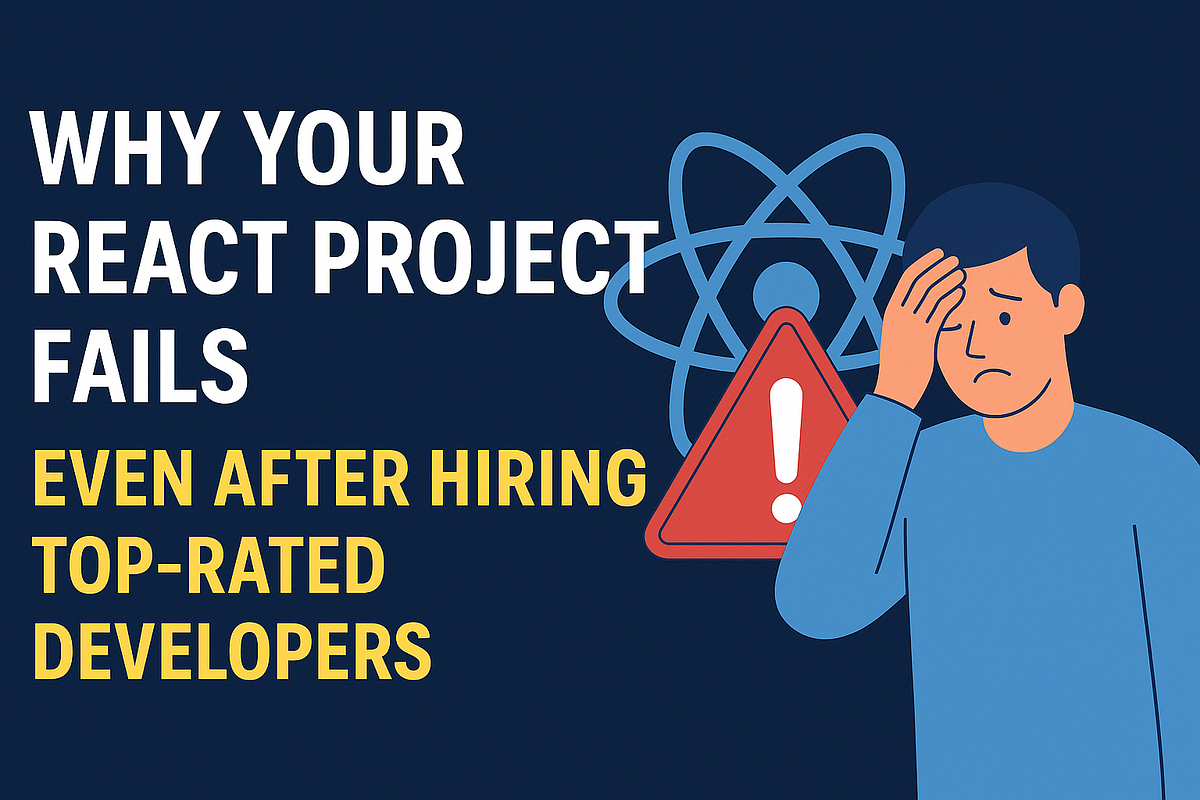 Why Your React Project Fails Even After Hiring Top-Rated Developers | by Creole Studios | Jun, 2025 | Medium