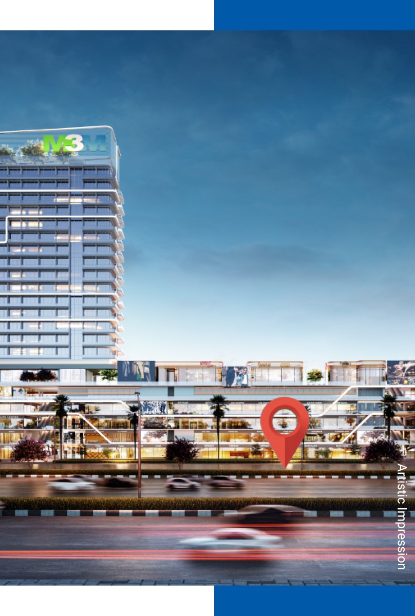 M3M The Line Sector 72 Noida – Premium Retail Shops