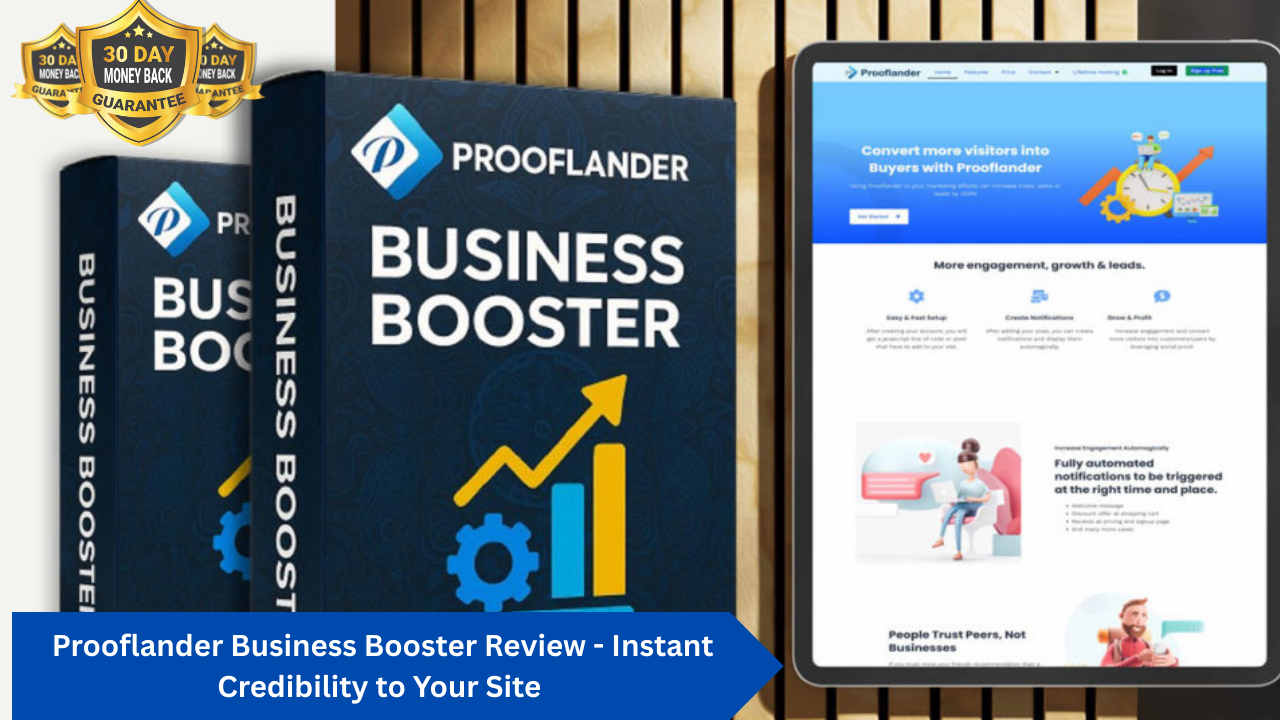 Prooflander Business Booster Review - Instant Credibility to Your