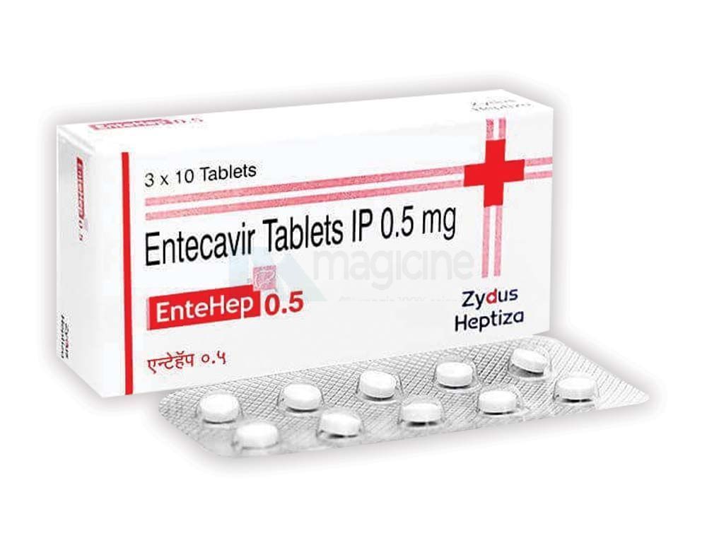 Buy Entehep 0.5mg Tablet Online: Uses, Price, Side effect & Substitute | Magicine Pharma