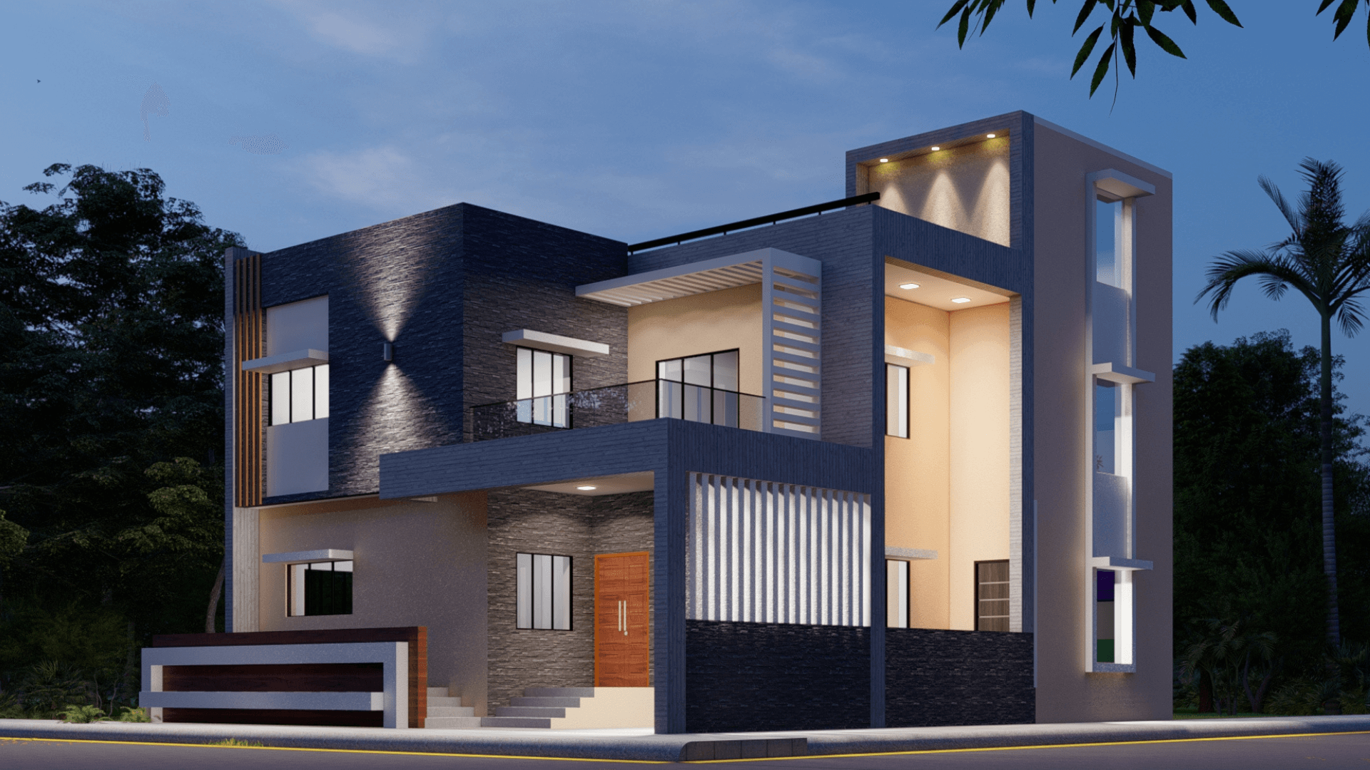Modern Bungalow Elevation Designs: A Blend of Elegance and Functionality - Smartscale House Design