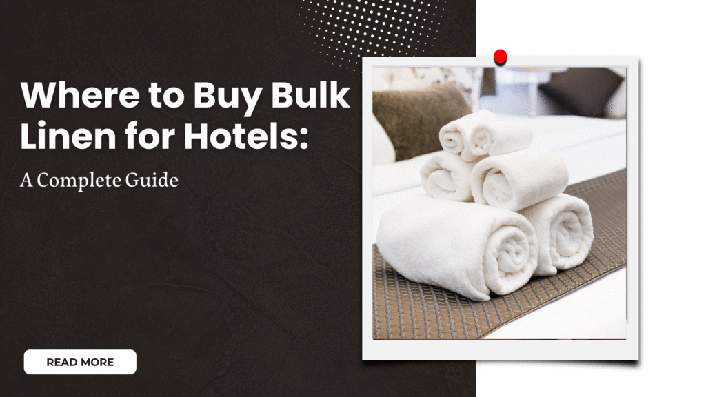 Bulk Linen for Hotels | Sanjeev Textiles