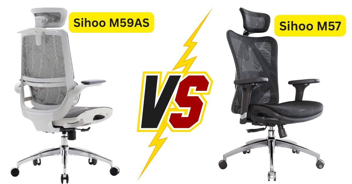 Sihoo M59AS vs M57: My Honest Office Chair Review - SafeFins