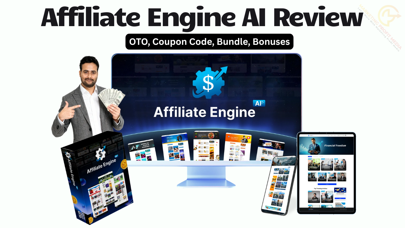 Affiliate Engine AI Review + OTOs + Special Bonuses + Coupon