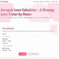 Love calculator