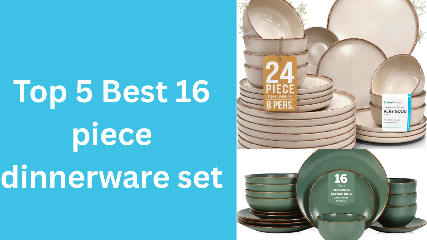 Top 5 Best 16 piece dinnerware set - kitchenews